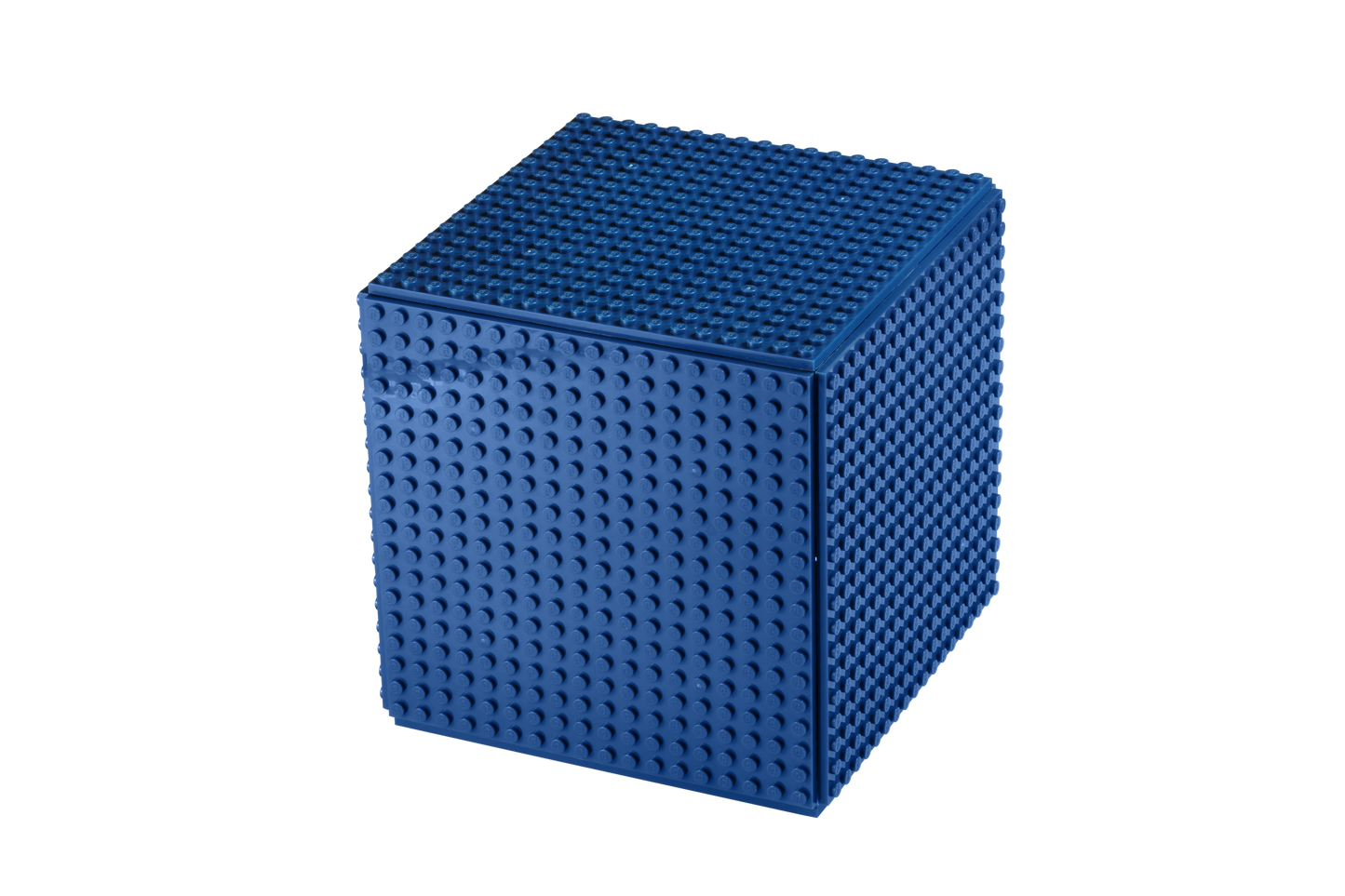 Sapphire Cube Tissue Box