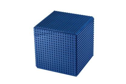 Sapphire Cube Tissue Box