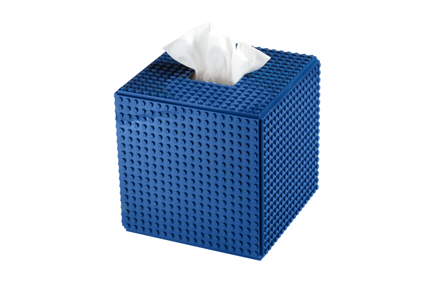 Sapphire Cube Tissue Box