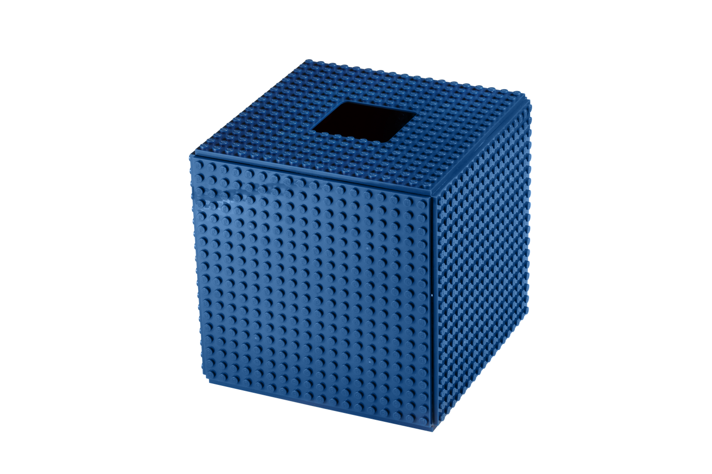 Sapphire Cube Tissue Box