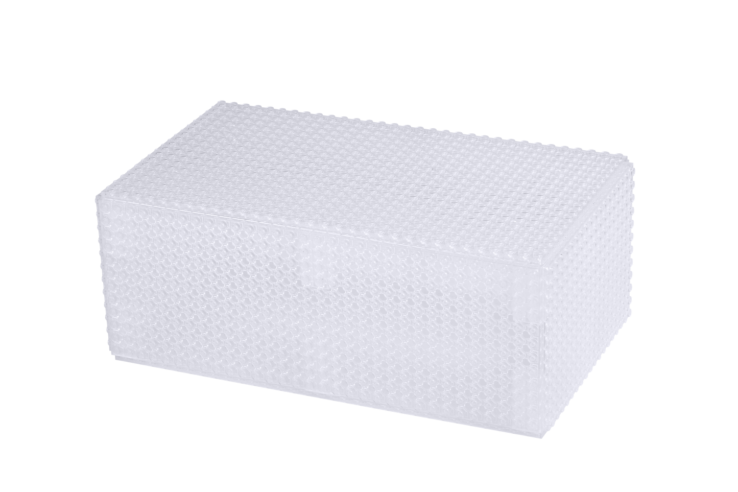 Crystal Clear Rectangular Tissue Box