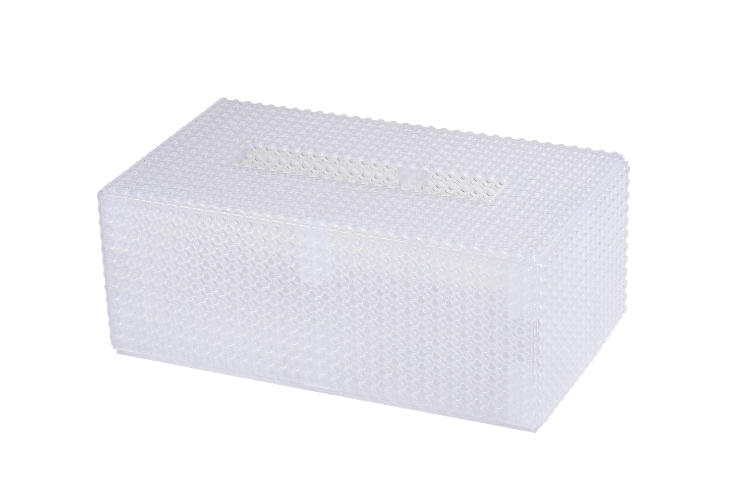 Crystal Clear Rectangular Tissue Box