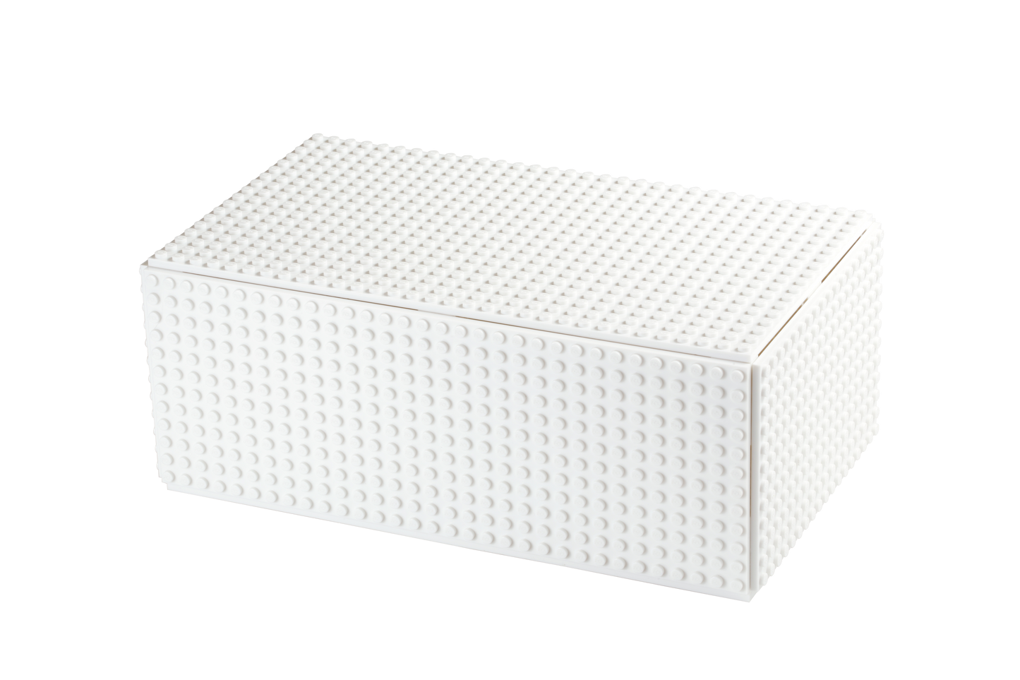 Off-White Rectangular Tissue Box